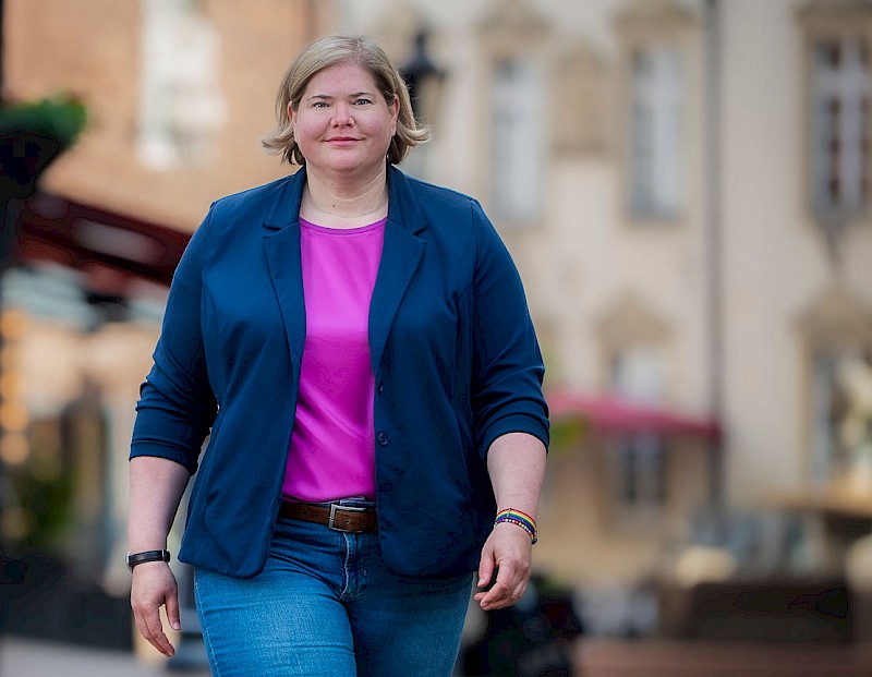 Portrait Vanessa Giese an der Sythener Mühle
